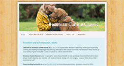 Desktop Screenshot of bozemancanineclassic.com